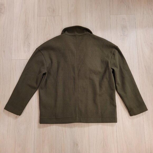 NWT BANANA REPUBLIC | Melton Moto Jacket Coat | Sz. M - Picture 8 of 8